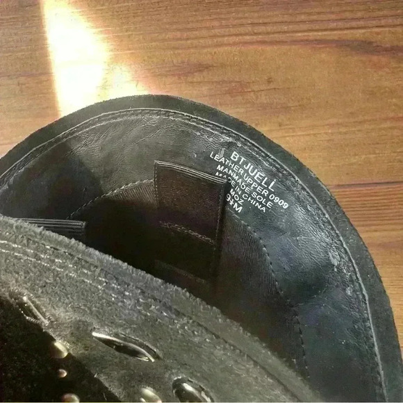 Vintage | suede studded western boho boots - Picture 4 of 6